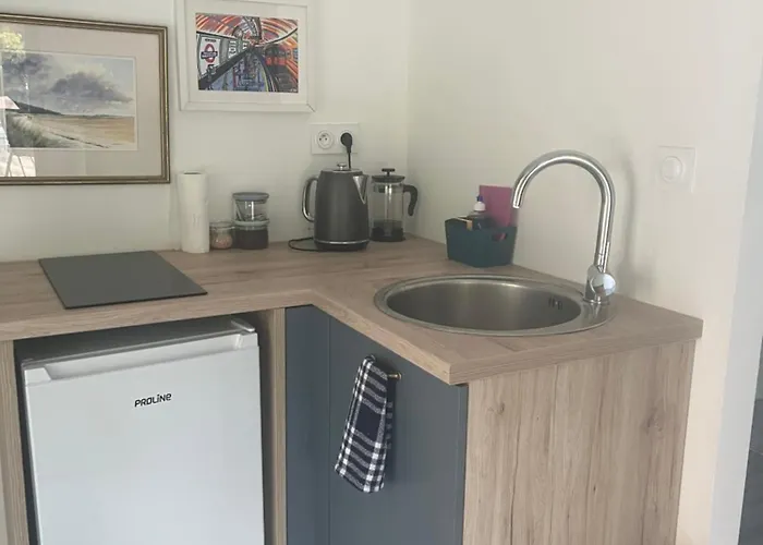 בית הארחה 1 Rue Pasquet Pool With Kitchen